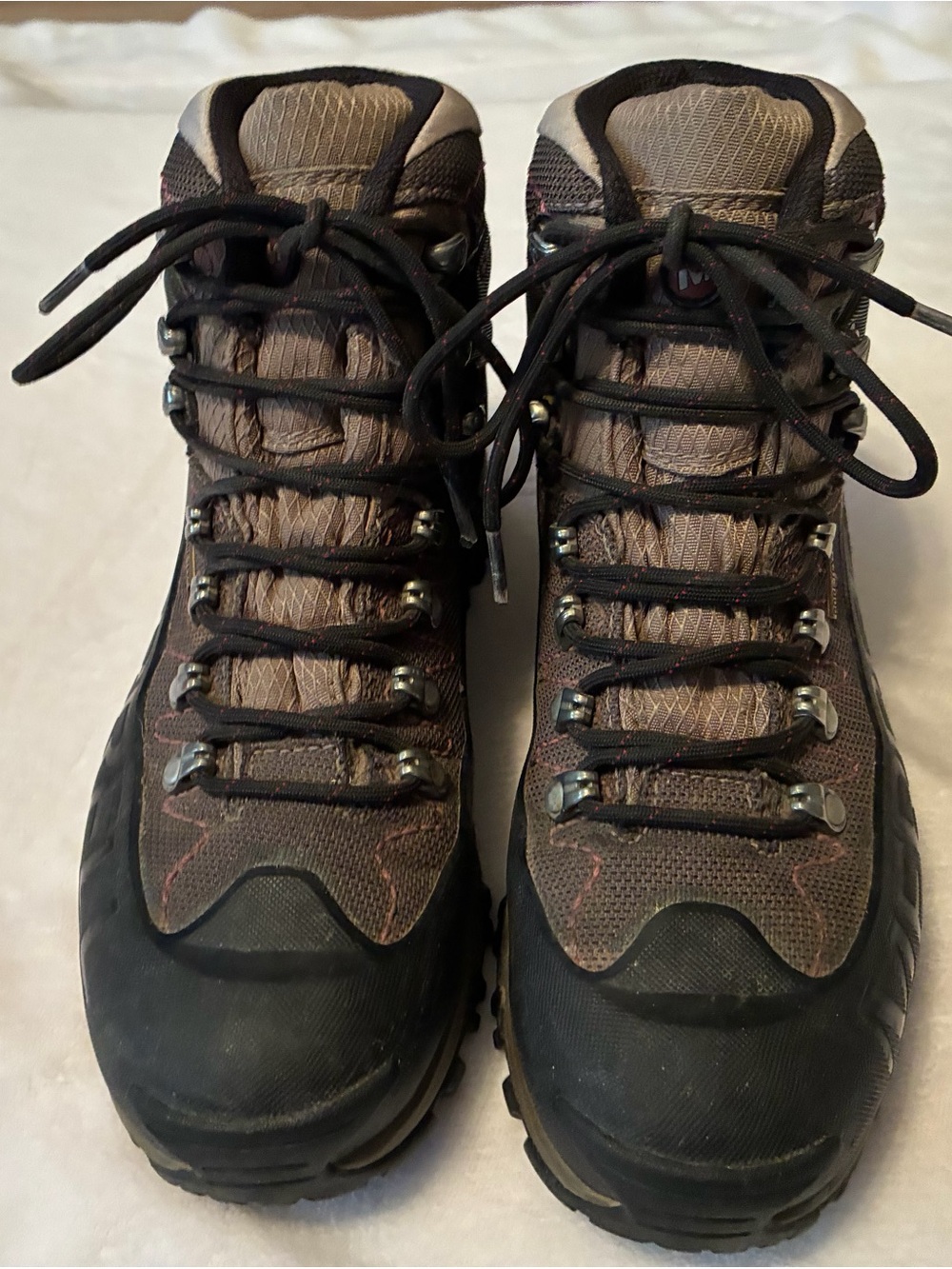Men's Brown Merrill Lace-Up Trail Hiking Boots - Durable Outdoor Support